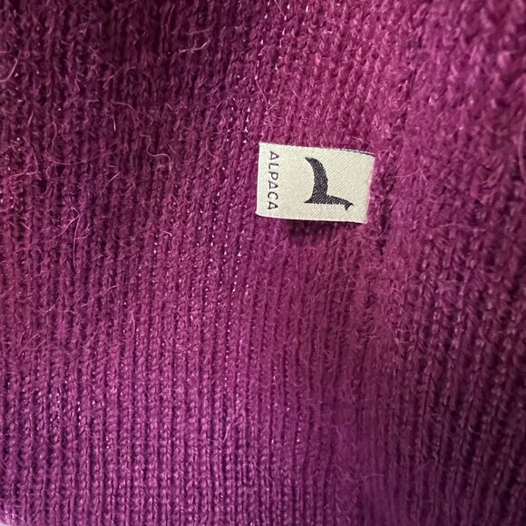 Vintage Alpaca wool sweater, one size, made in Peru - Picture 6 of 12